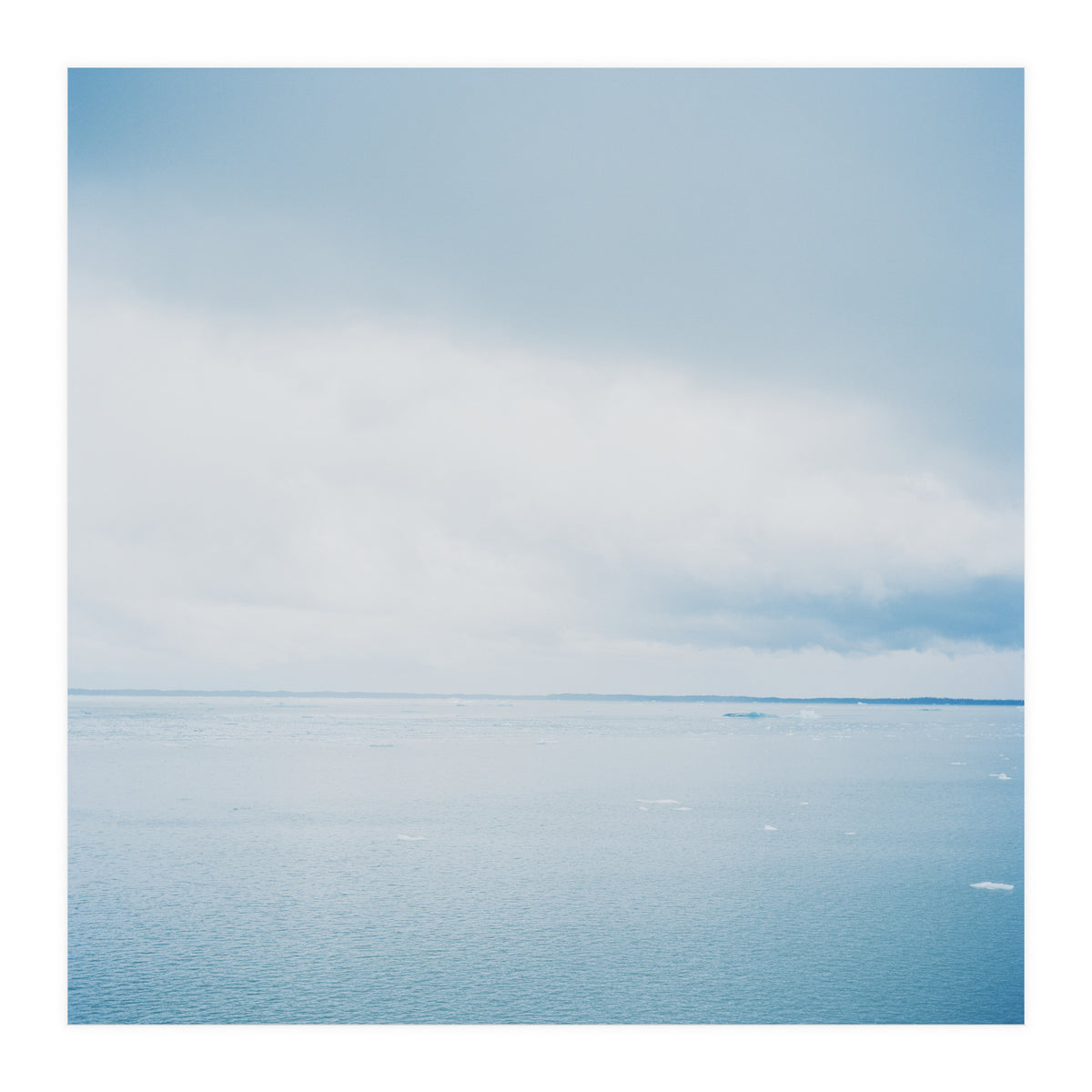 time passing by - Glacier (Print Only)