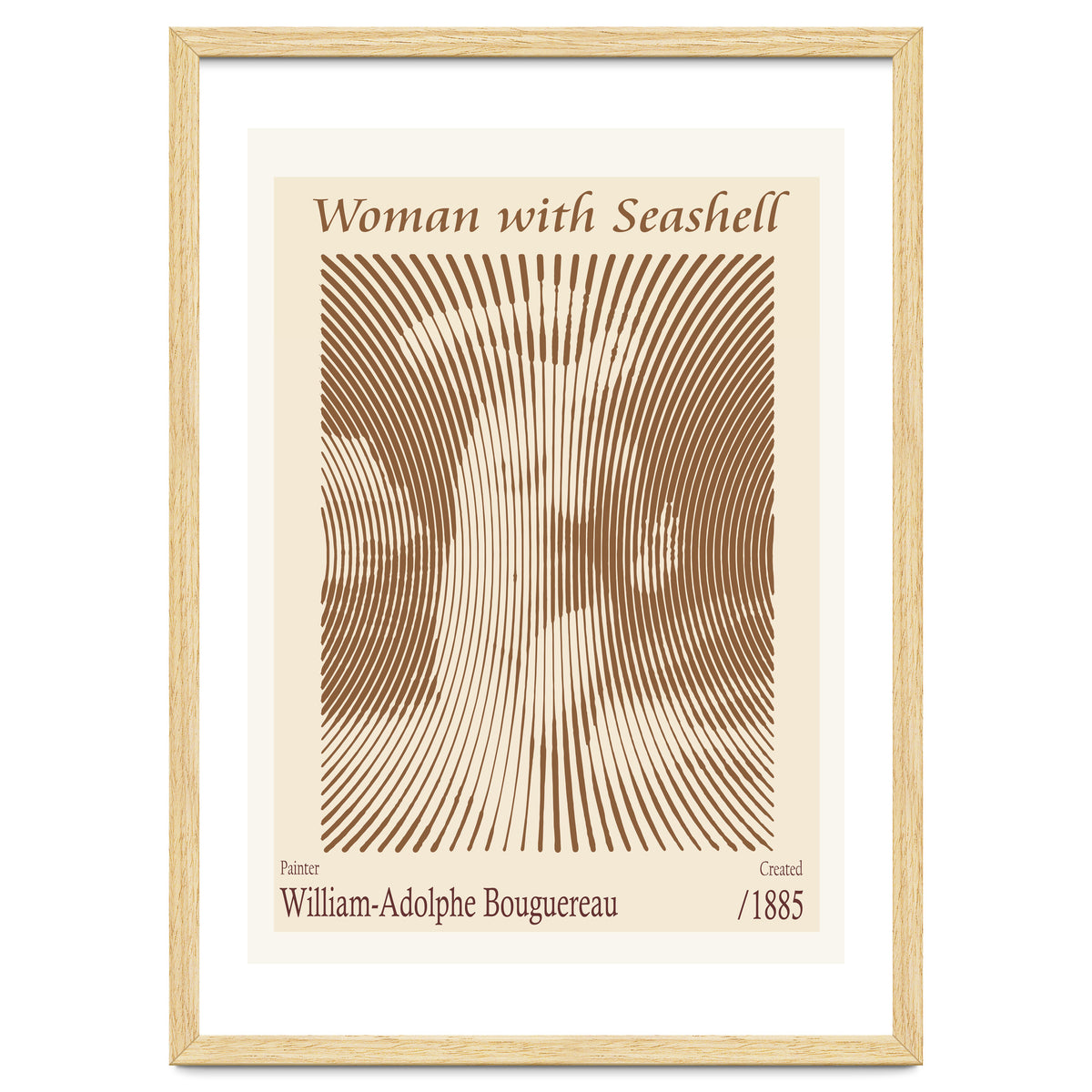 Woman With Seashell – William Adolphe Bouguereau (1885)