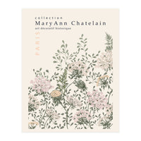 Historic decorative art Paris Queen Anne's lace (Print Only)