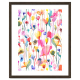 Watercolour Colourful Wild Flowers thumbnail