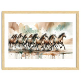 Running Horses Panorama thumbnail