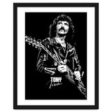 Tony Iommi American Musician Legend In Grayscale thumbnail
