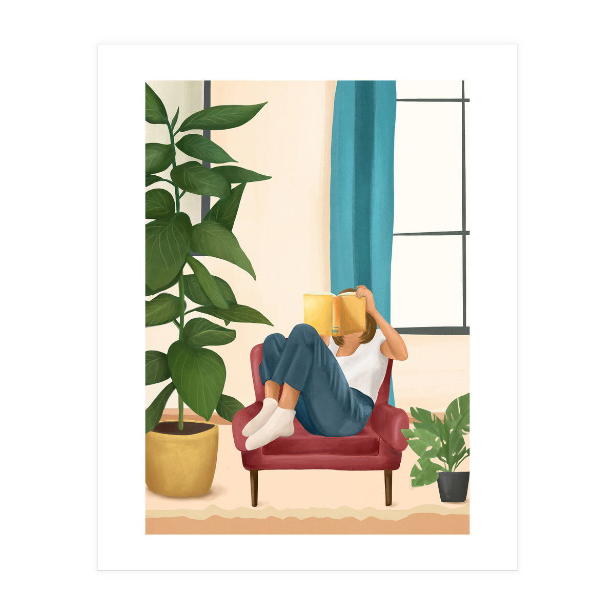 On The Pages Of A Book (Print Only)