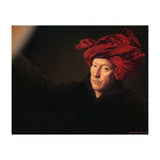 Man In A Turban - Jan Van Eyck - Selfie (Print Only) thumbnail