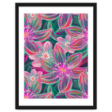 Fluo Bloom Purple & Emerald thumbnail