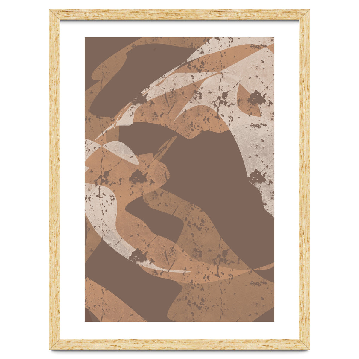Abstract Brown Harmony
