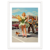 Funny Pin Up Shopping Girl thumbnail