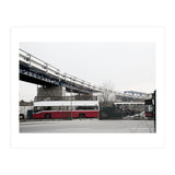 Abandoned Bus under the rail bridge (Print Only) thumbnail
