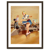 Sexy Pinup Girl On Bowling Incident thumbnail