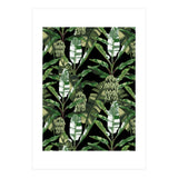 Banano Leaves Dark Jungle (Print Only) thumbnail
