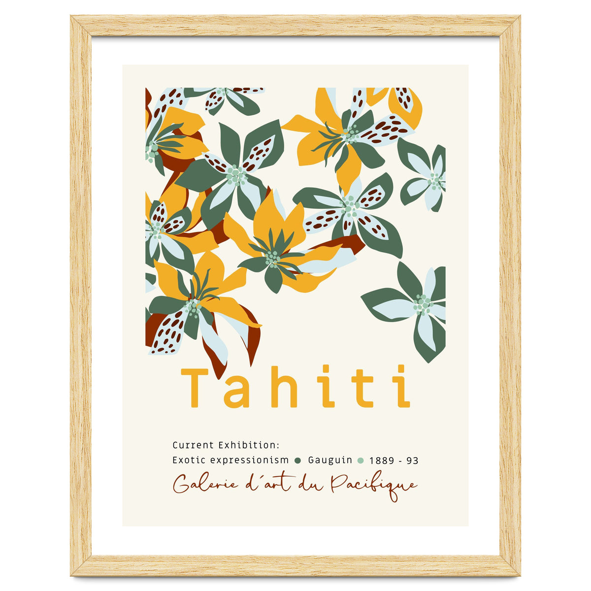 Exotic expressionism Gauguin Tahiti