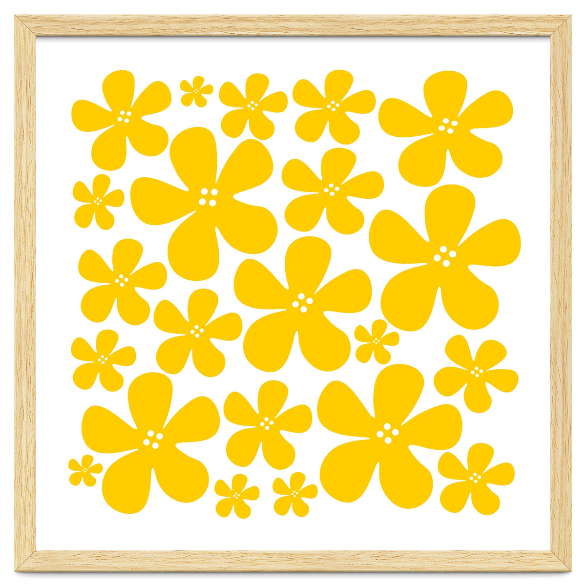 Yellow Flowers Pattern