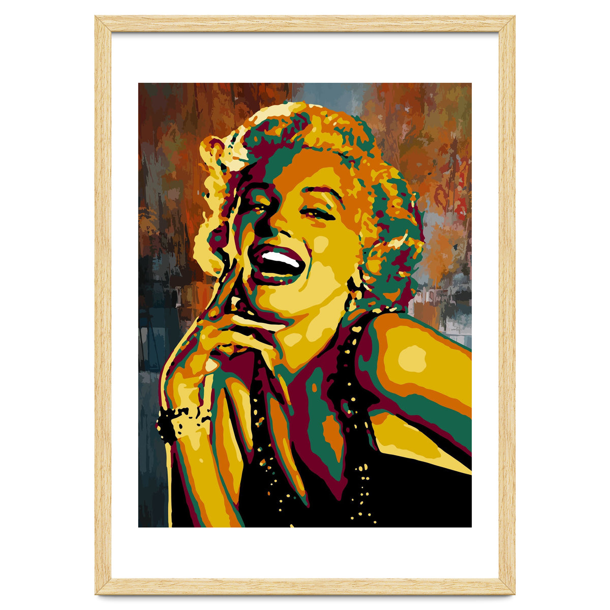 Marilyn Monroe Colorful abstract