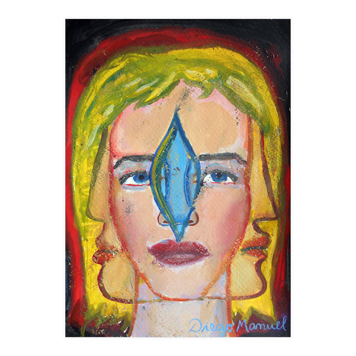 Cabeza De Mujer 18 (Print Only)