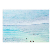BLUE OCEAN AND CALM WAVE - Hawaii (Print Only)