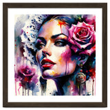 Rose Mantilla Flamenco Portrait thumbnail
