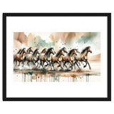 Running Horses Panorama thumbnail