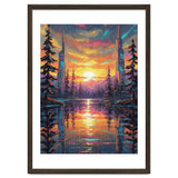 A Cybernetic Sunset Reflecting the Symbiosis thumbnail