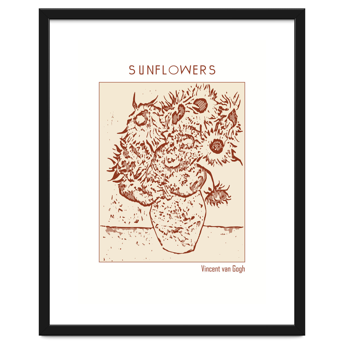 Sunflowers – Vincent Van Gogh