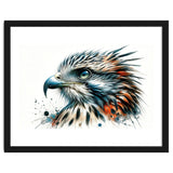 Vibrant Eagle Close Up Portrait thumbnail