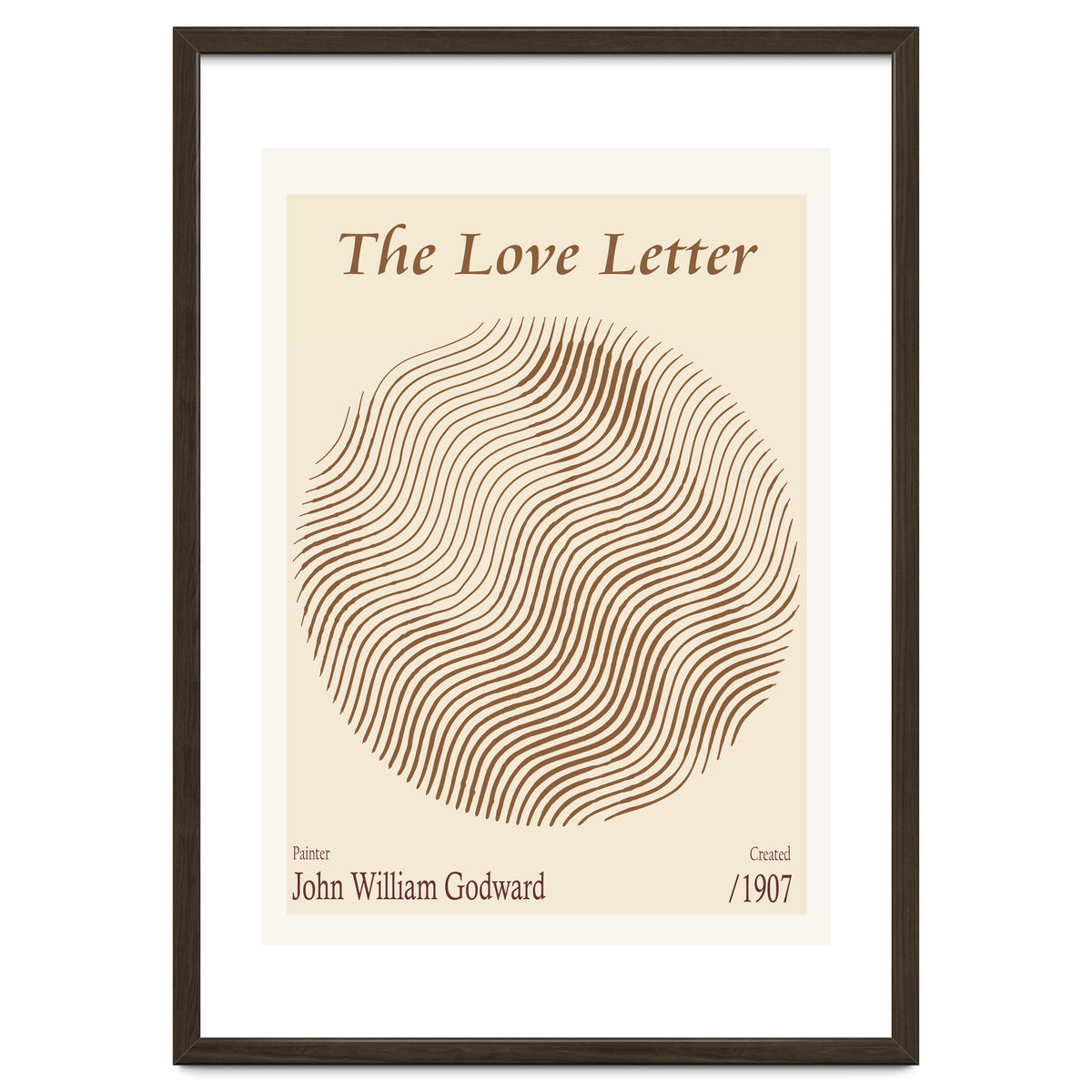 The Love Letter – John William Godward (1907)