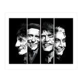 The Rolling Stones Black Portrait  (Print Only) thumbnail