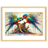 Tropical Macaw Pair thumbnail