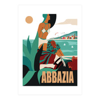 Abbazia, Two Ladies on a Drive (Print Only)