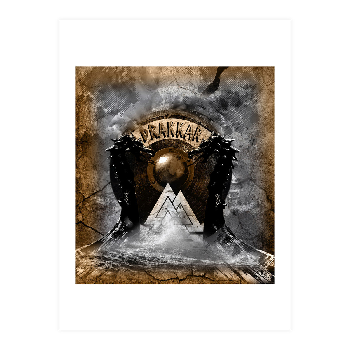 Drakkar Viking Duotone (Print Only)