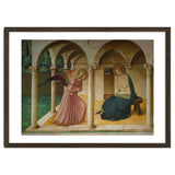 The Annunciation. Fresco in the former dormitory of the Dominican monastery San Marco, Florence. thumbnail