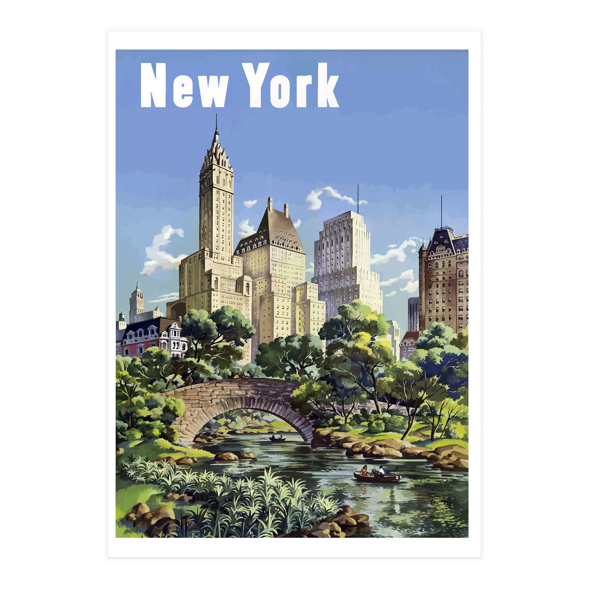 New York, Central Park (Print Only)