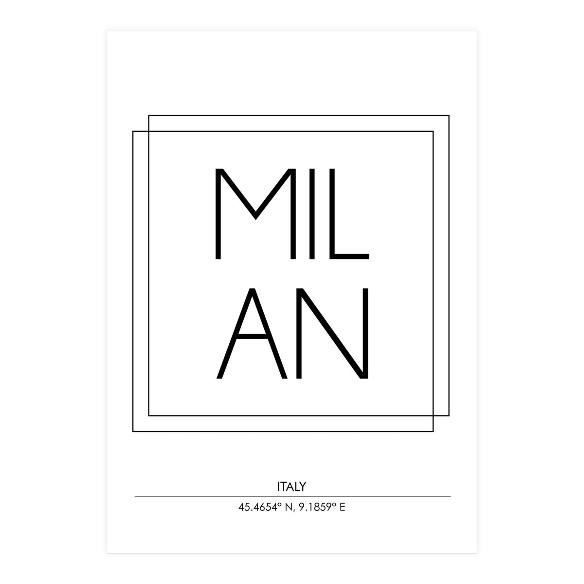 Milan (Print Only)