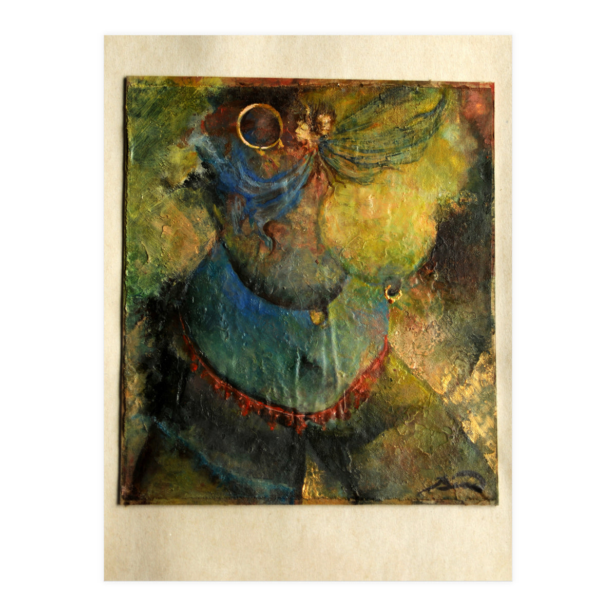 Angels.acryl.25x23cm (Print Only)