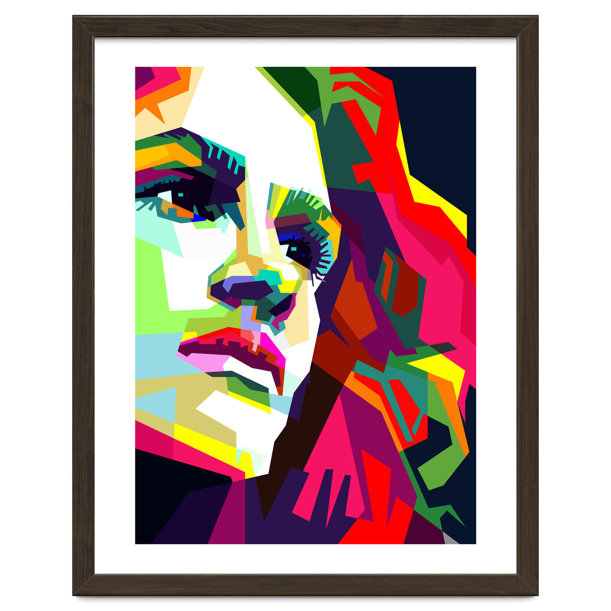 Julia Roberts Movie Actress Pop Art WPAP