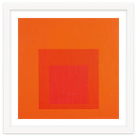 JOSEF ALBERS - HOMAGE TO THE SQUARE RED