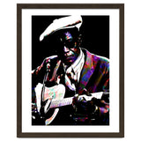 Lightnin' Hopkins American Country Blues Musician legend Colorful Art thumbnail