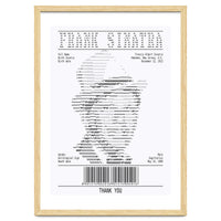 Receipt Art Frank Sinatra