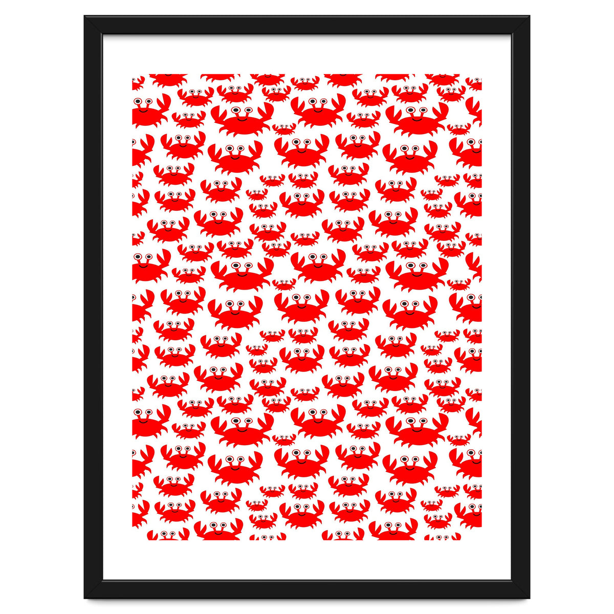 Red Crab Pattern