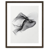 Abstract Black Flowing Fabric Wave thumbnail