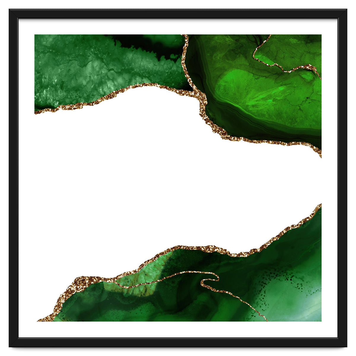 Green & Gold Agate Texture 29