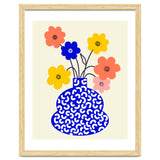 Inheritance, Flower Pot Botanical Floral, Eclectic Bohemian Concept Pop Of Color, Dopamine Positivity Plants Nature Heredity Contemporary thumbnail
