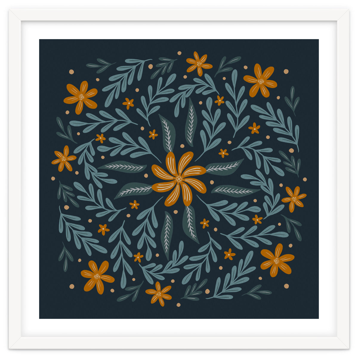 Circular Flowers 1