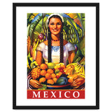 Mexico, Woman With Fruit Basket thumbnail