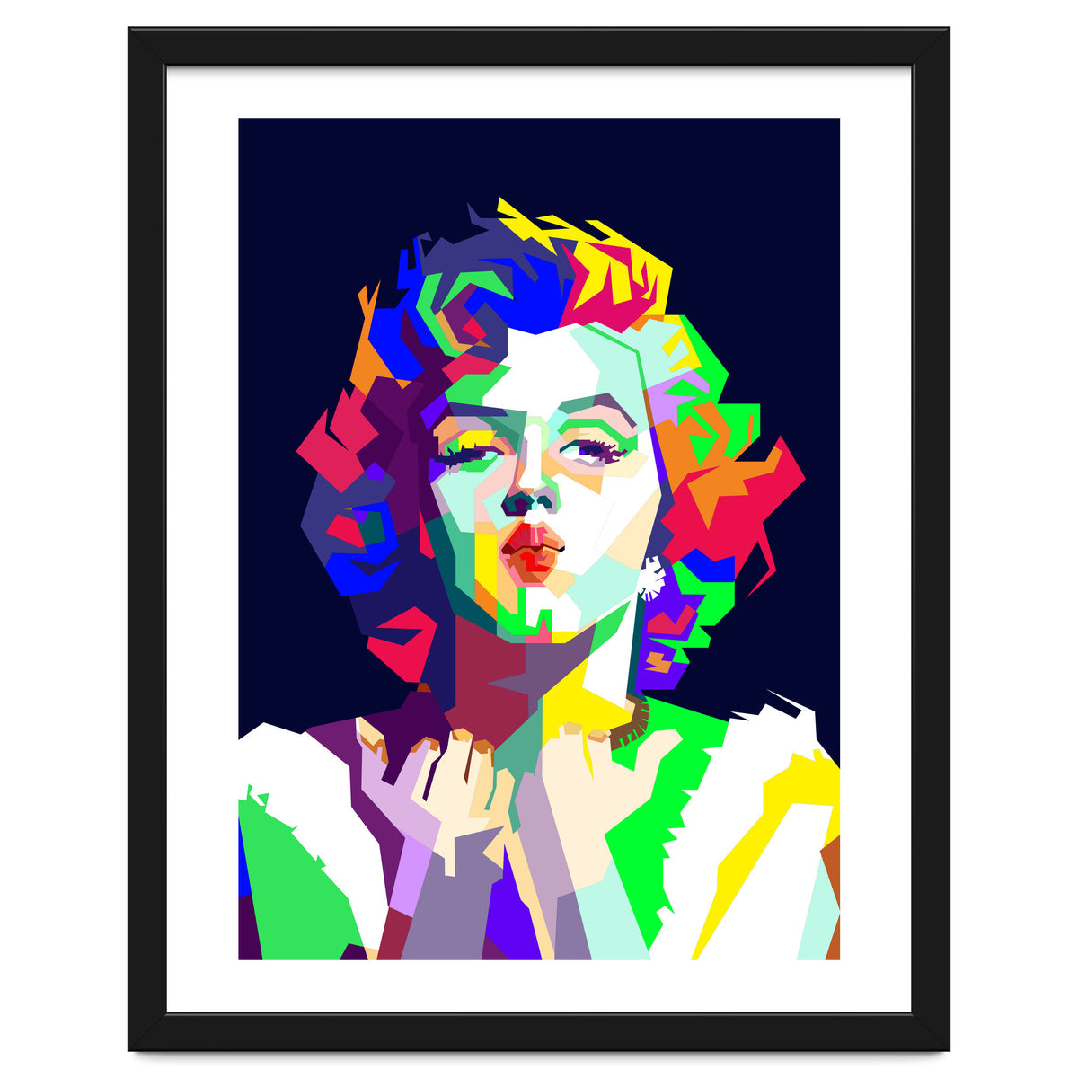Marilyn Monroe Famous Actress Pop Art