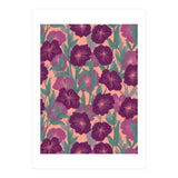 Bold Bloom Purple (Print Only) thumbnail