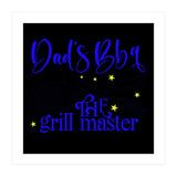 Dads Bbq The Grill Master  (Print Only) thumbnail