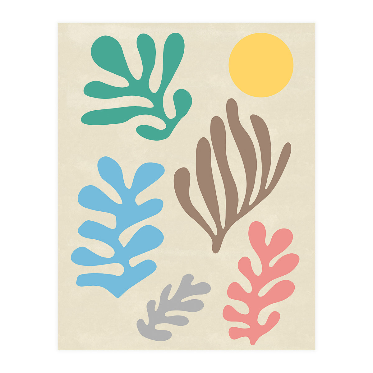 Matisse Leaves I (Print Only)
