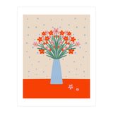 Cute Floral Vase (Print Only) thumbnail