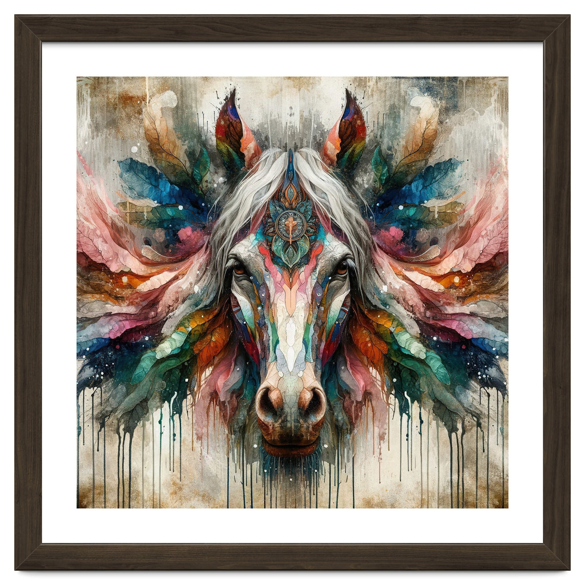 Ornate Horse Portrait