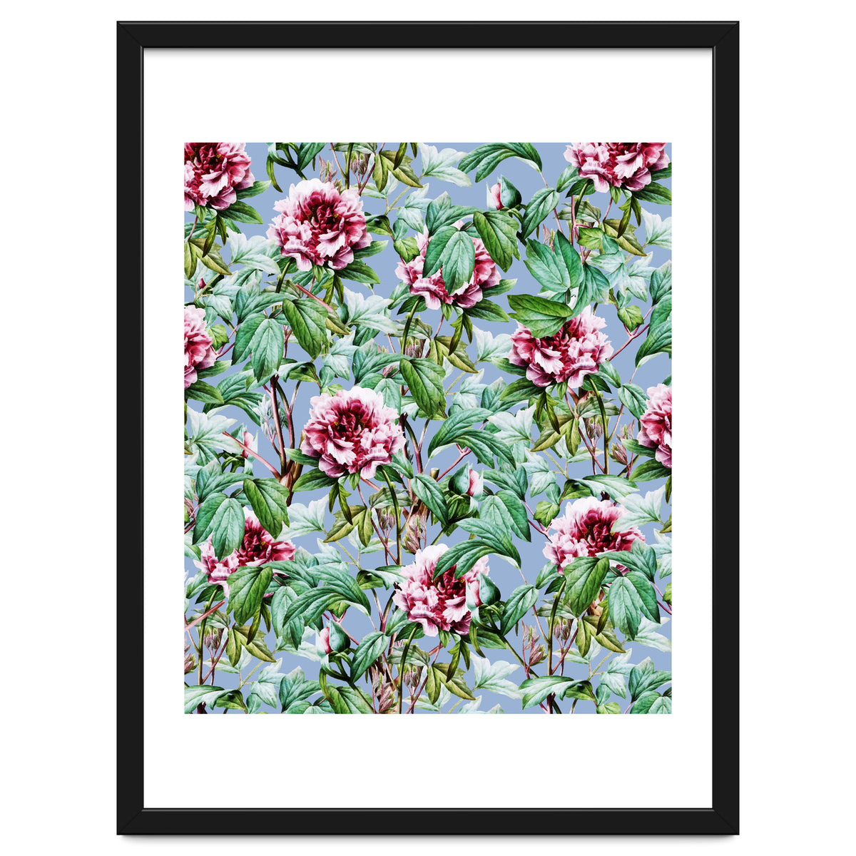 Frosty Florals #society6 #decor #buyart